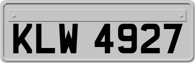 KLW4927