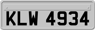 KLW4934