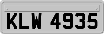 KLW4935