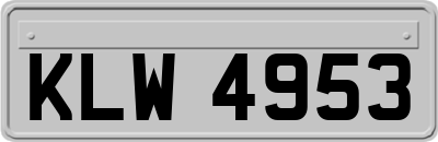 KLW4953