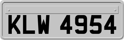 KLW4954