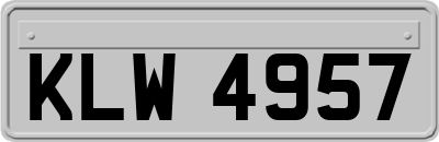 KLW4957