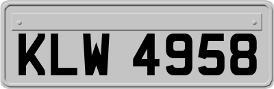 KLW4958