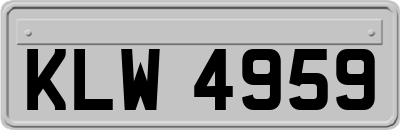 KLW4959