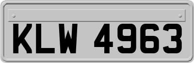 KLW4963