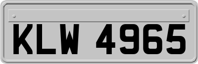 KLW4965
