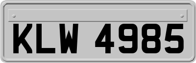 KLW4985