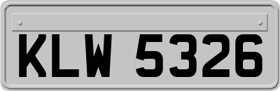KLW5326