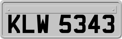KLW5343