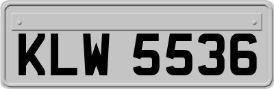 KLW5536
