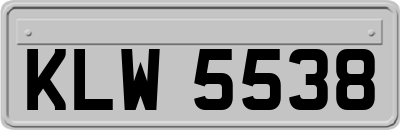 KLW5538