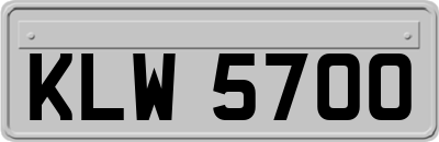 KLW5700