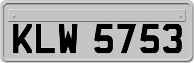 KLW5753