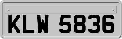 KLW5836