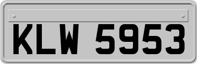 KLW5953