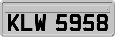 KLW5958