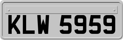KLW5959