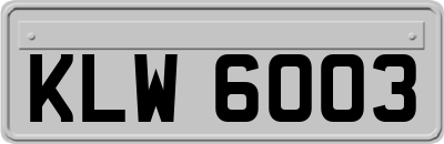 KLW6003