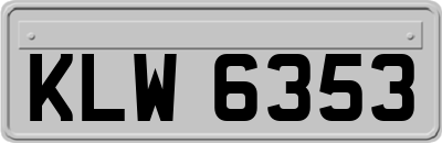 KLW6353