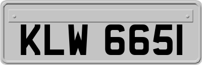 KLW6651