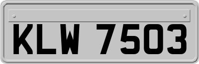 KLW7503