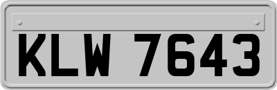 KLW7643
