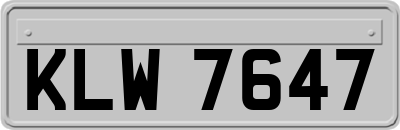 KLW7647