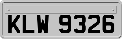 KLW9326