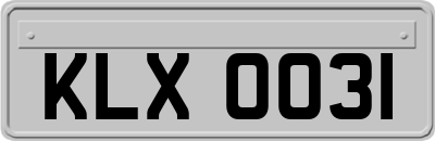 KLX0031