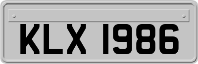 KLX1986