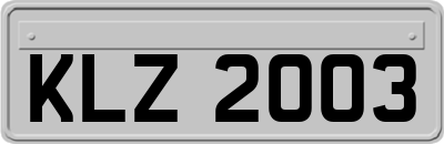 KLZ2003
