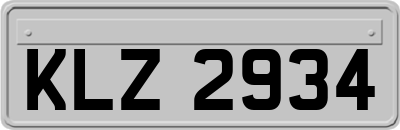 KLZ2934