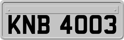 KNB4003