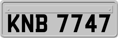 KNB7747