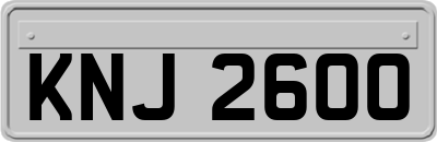 KNJ2600