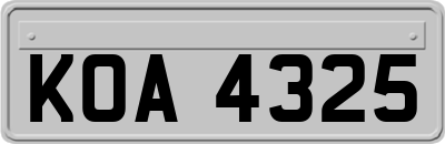 KOA4325