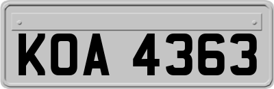 KOA4363