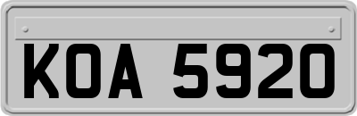 KOA5920