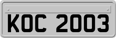 KOC2003