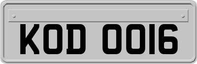 KOD0016