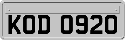 KOD0920