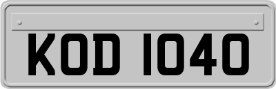 KOD1040