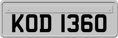 KOD1360