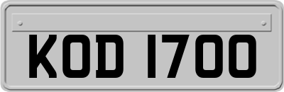 KOD1700
