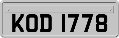 KOD1778