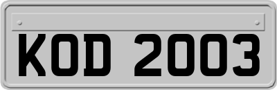 KOD2003