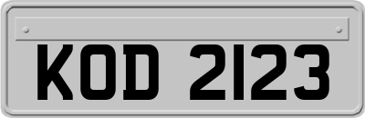 KOD2123