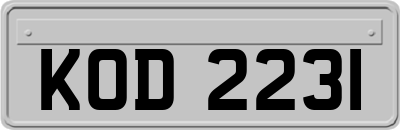 KOD2231