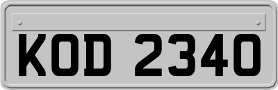 KOD2340