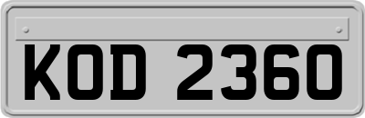 KOD2360